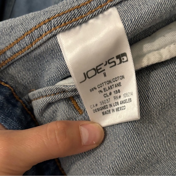 Joe’s Jeans Distressed Denim Jacket Size M - Picture 6 of 6